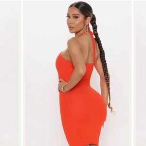 Fashion Nova dress 🧡